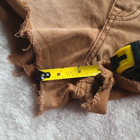 Free People Irreplaceable Brown Denim Shorts 30 - Picture 11 of 12